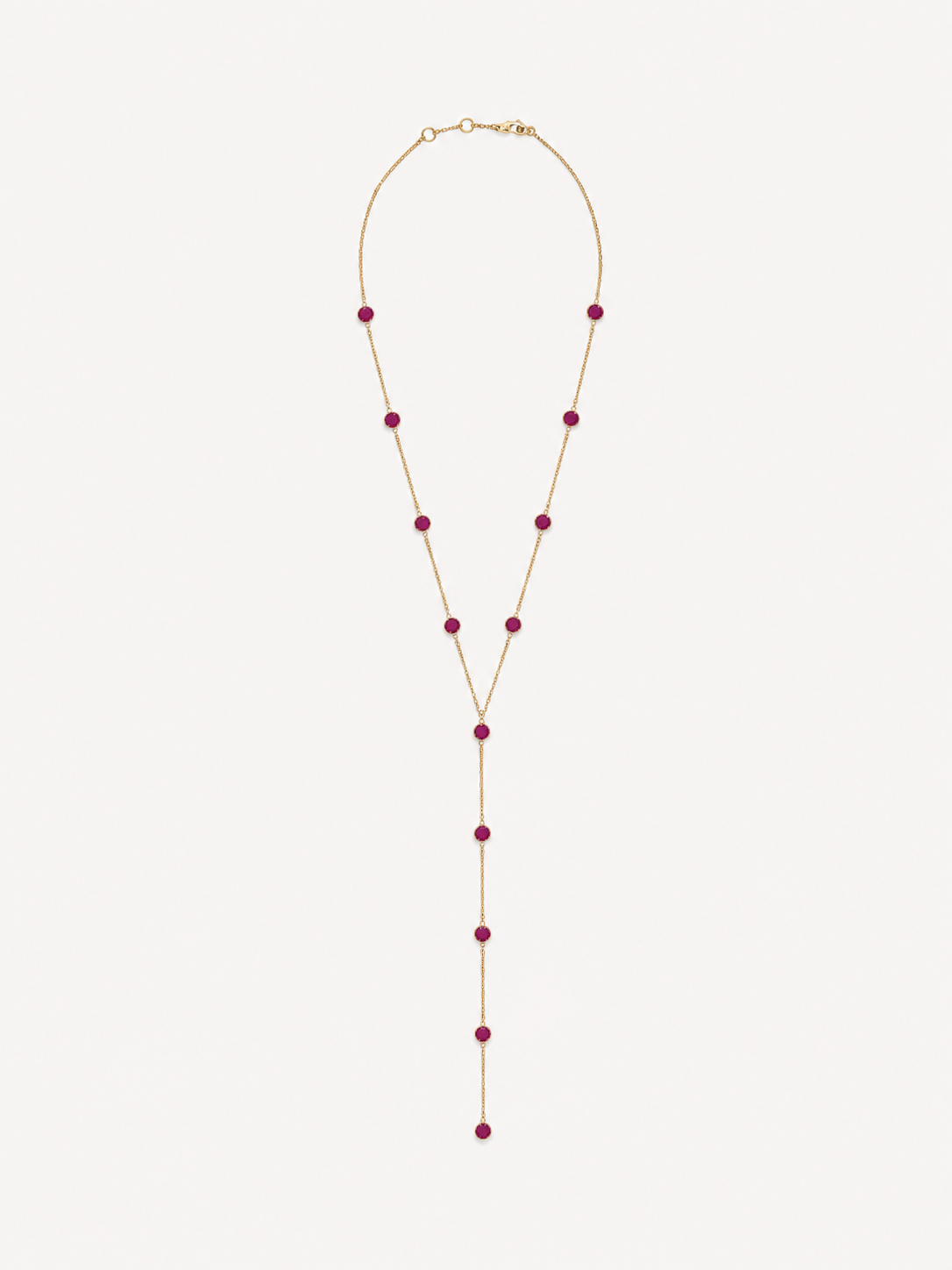 Collar Maru volcánico color Fucsia, joyería artesanal hecha a mano en Perú
