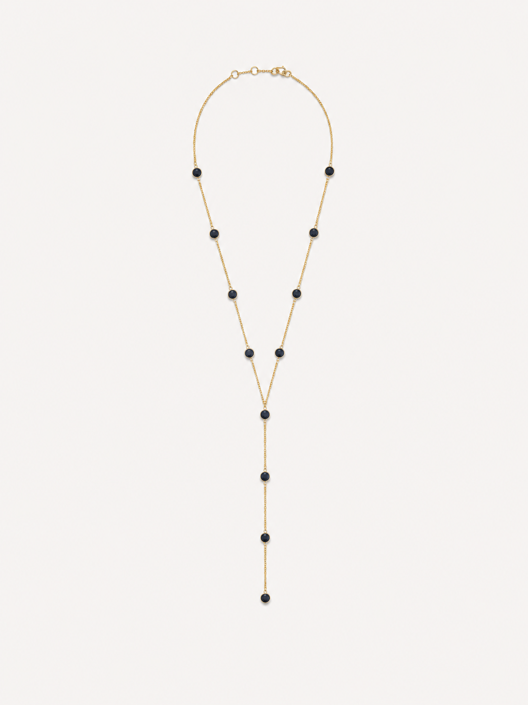 Collar Maru volcánico color Negro, joyería artesanal hecha a mano en Perú