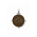 DIJE MONEDA CHILE PLATA M
