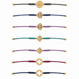 Pulsera Mandalita tejida