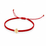 Pulsera Cruz tejida