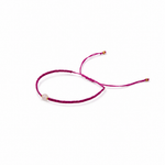 Pulsera Mini Poder color cuarzo rosa, joyería artesanal hecha a mano en Perú