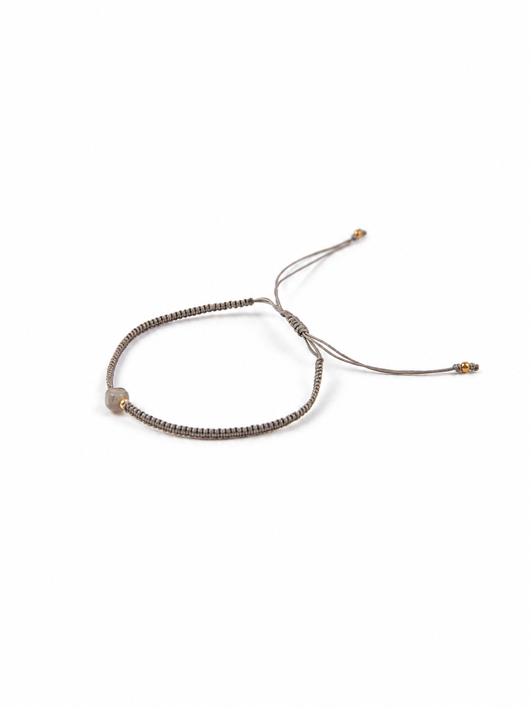 Pulsera Mini Poder color labradorita, joyería artesanal hecha a mano en Perú