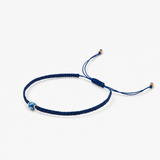 Pulsera Mini Poder color lapislazuli, joyería artesanal hecha a mano en Perú