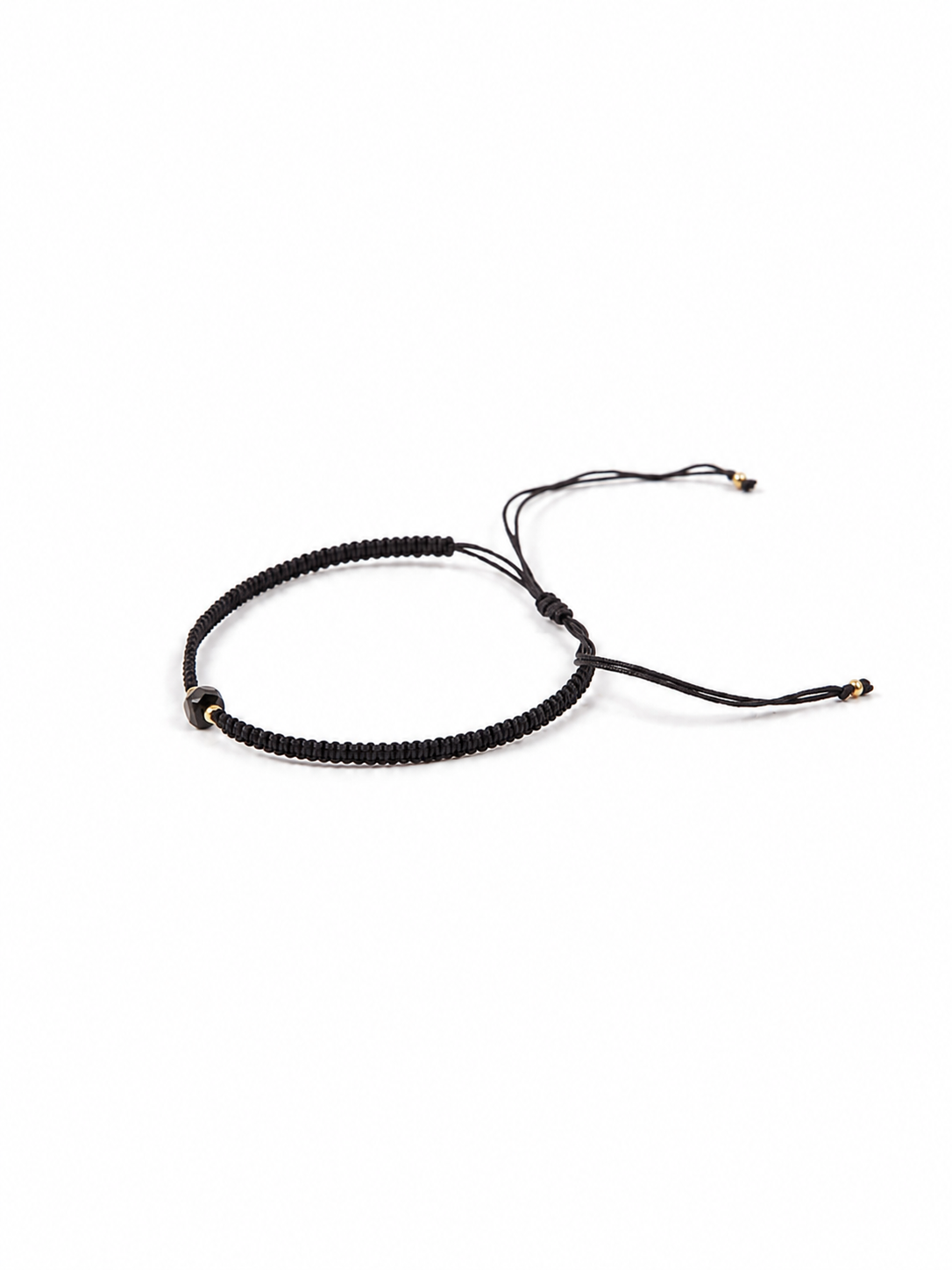 Pulsera Mini Poder color onyx, joyería artesanal hecha a mano en Perú