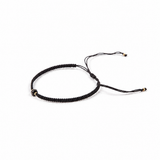Pulsera Mini Poder color onyx, joyería artesanal hecha a mano en Perú