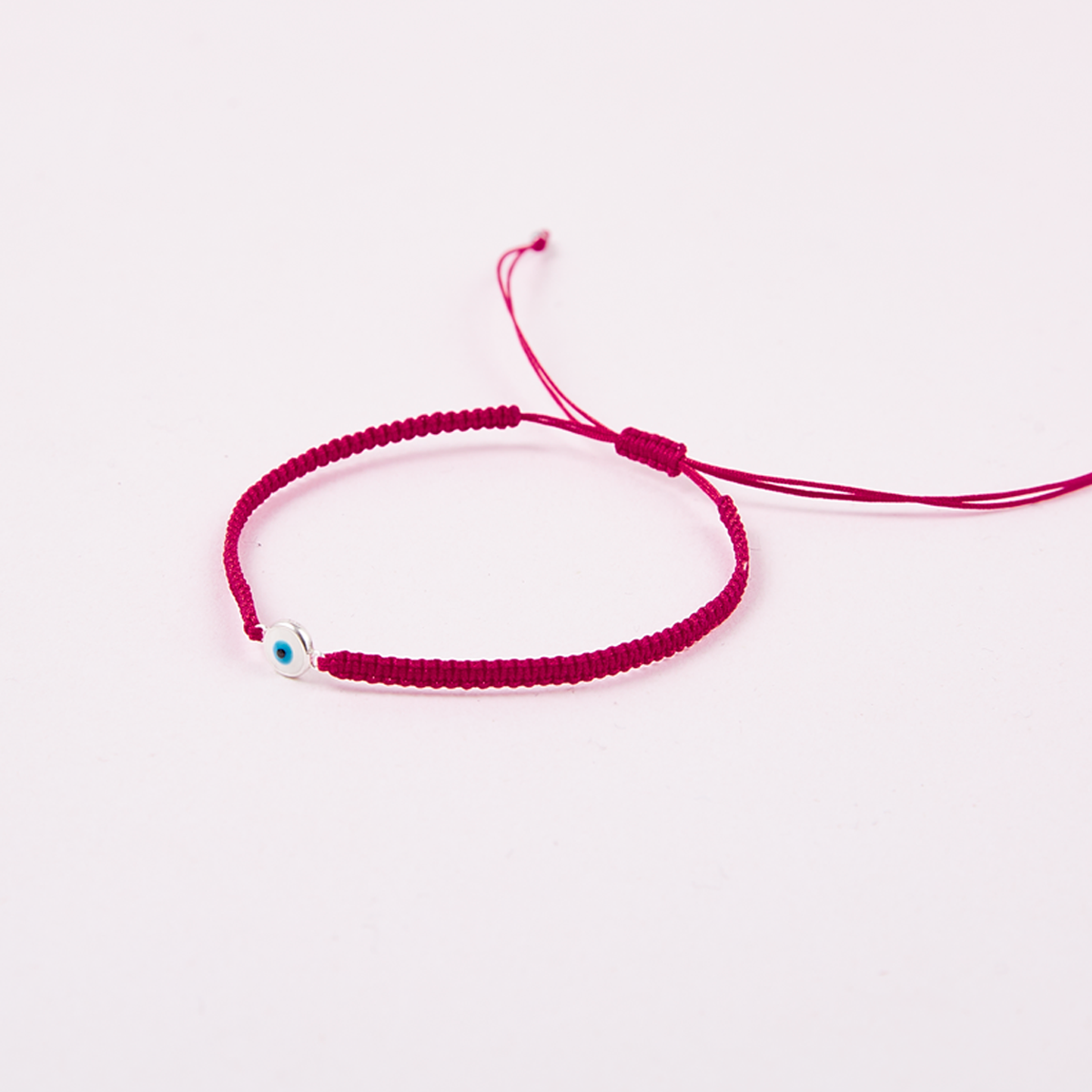 SILVER EYE BRACELET