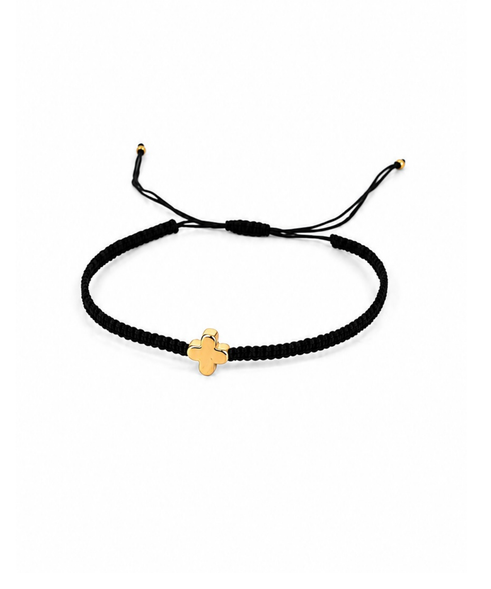 PULSERA CRUZ TEJIDA